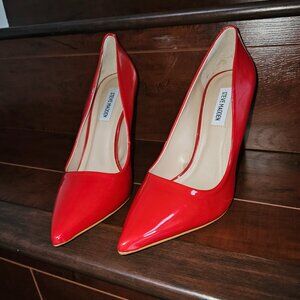 Red Patent Stilettos